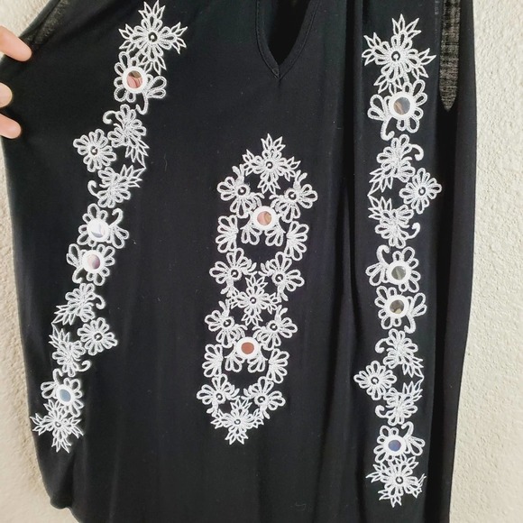 I.N.C. International Concepts Embroidered Top SALE - Picture 3 of 10